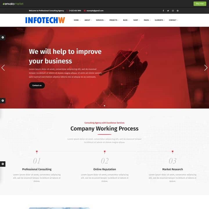 Online Reputation Management and Business Consulting Website